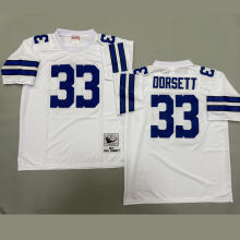 DORSETT #33 Men's Dallas Cowboys Retro NFL Jersey 牛仔 心形领