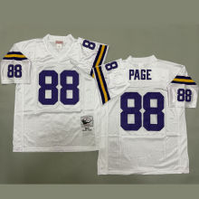 PAGE #88 Men's Minnesota Vikings Retro NFL Jersey 维京人