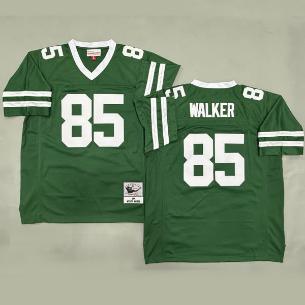 WALKER #85 Men's New York Jets Retro NFL Jersey 喷气机