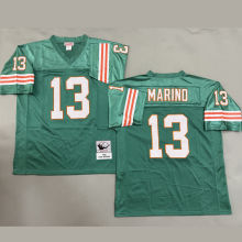 MARINO #13 Men's Miami Dolphins Retro NFL Jersey 海豚