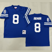 AIKMAN #8 Men's Dallas Cowboys Retro NFL Jersey 牛仔