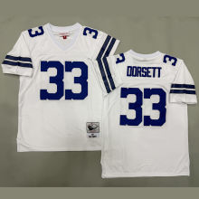 DORSETT #33 Men's Dallas Cowboys Retro NFL Jersey 牛仔 圆领