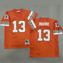 MARINO #13 Men's Miami Dolphins Retro NFL Jersey 海豚