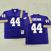 FOREMAN #44 Men's Minnesota Vikings Retro NFL Jersey 维京人