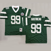 GASTINEAUT #99 Men's New York Jets Retro NFL Jersey 喷气机