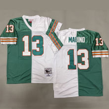 MARINO #13 Men's Miami Dolphins Retro NFL Jersey 海豚