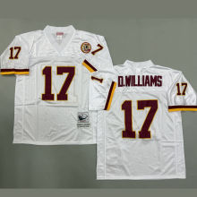 D. WILLIAMS #17 Men's Washington Commanders Retro NFL Jersey 指挥官
