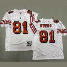 OWENS #81 Men's San Francisco 49ers Retro NFL Jersey 49人