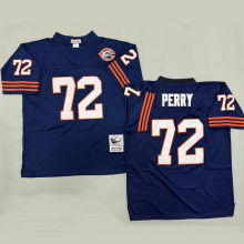 PERRY #72 Men's Chicago Bears Retro NFL Jersey 熊队