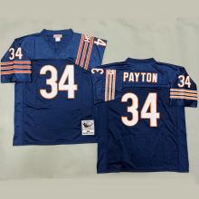 PAYTON #34 Men's Chicago Bears Retro NFL Jersey 熊队