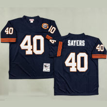 SAYERS #40 Men's Chicago Bears Retro NFL Jersey 熊队