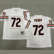 PERRY #72 Men's Chicago Bears Retro NFL Jersey 熊队