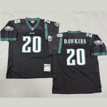 DAWKINS #20 Men's Philadelphia Eagles Retro NFL Jersey 老鹰