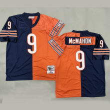 McMAHON #9 Men's Chicago Bears Retro NFL Jersey 熊队