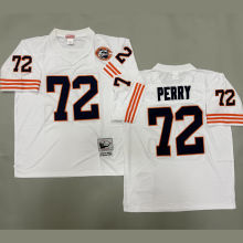 PERRY #72 Men's Chicago Bears Retro NFL Jersey 熊队