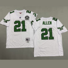 ALLEN #21 Men's Philadelphia Eagles Retro NFL Jersey 老鹰