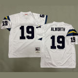 ALWORTH #19 Men's Los Angeles Chargers Retro NFL Jersey 闪电
