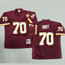 HUFF #70 Men's Washington Commanders Retro NFL Jersey 指挥官