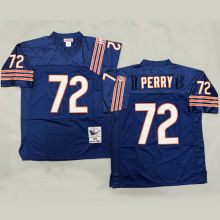 PERRY #72 Men's Chicago Bears Retro NFL Jersey 熊队