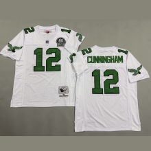 CUNNINGHAM #12 Men's Philadelphia Eagles Retro NFL Jersey 老鹰