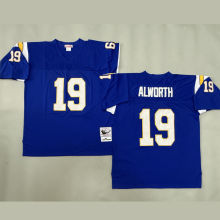 ALWORTH #19 Men's Los Angeles Chargers Retro NFL Jersey 闪电