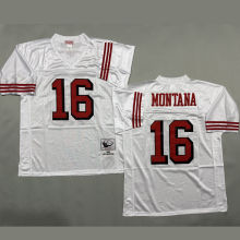 MONTANA #16 Men's San Francisco 49ers Retro NFL Jersey 49人