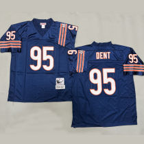 DENT #95 Men's Chicago Bears Retro NFL Jersey 熊队