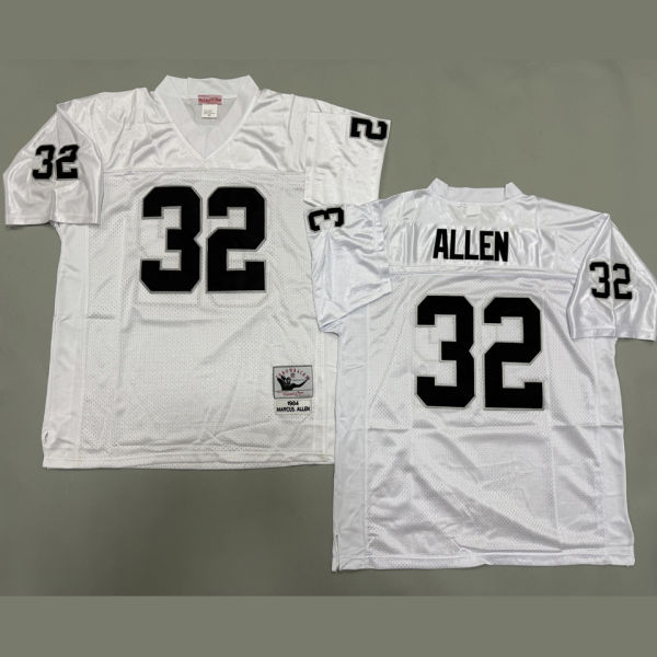 ALLEN #32 Men's Las Vegas Raiders Retro NFL Jersey 突袭者