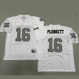 PLUNKETT #16 Men's Las Vegas Raiders Retro NFL Jersey 突袭者