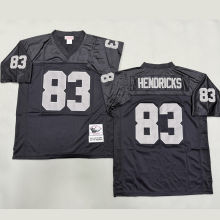 HENDRICKS #83 Men's Las Vegas Raiders Retro NFL Jersey 突袭者