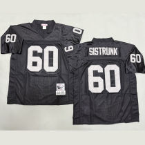 SISTRUNK #60 Men's Las Vegas Raiders Retro NFL Jersey 突袭者