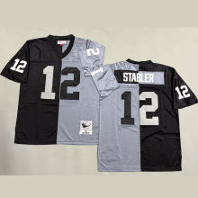 STABLER #12 Men's Las Vegas Raiders Retro NFL Jersey 突袭者