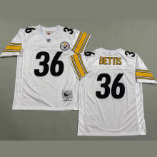BETTIS #36 Men's Pittsburgh Steelers Retro NFL Jersey 钢人