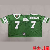 JAWORSKI #7 Philadelphia Eagles Retro Kids NFL Jersey 老鹰