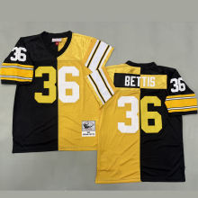 BETTIS #36 Men's Pittsburgh Steelers Retro NFL Jersey 钢人