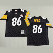 WARD #86 Men's Pittsburgh Steelers Retro NFL Jersey 钢人