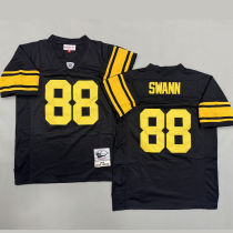 SWANN #88 Men's Pittsburgh Steelers Retro NFL Jersey 钢人