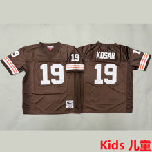 KOSAR #19 Cleveland Browns Retro Kids NFL Jersey 布朗