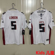 LONDON #5 Atlanta Falcons Kids NFL Jersey 猎鹰