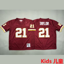 TAYLOR #21 Washington Commanders Retro Kids NFL Jersey 指挥官