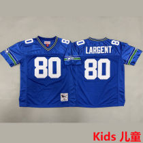 LARGENT #80 Seattle Seahawks Retro Kids NFL Jersey 海鹰