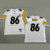 WARD #86 Men's Pittsburgh Steelers Retro NFL Jersey 钢人