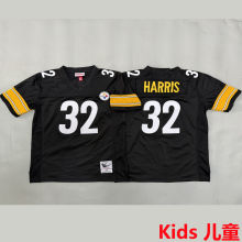 HARRIS #32 Pittsburgh Steelers Retro Kids NFL Jersey 钢人
