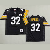 HARRIS #32 Men's Pittsburgh Steelers Retro NFL Jersey 钢人