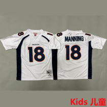 MANNING #18 Denver Broncos Retro Kids NFL Jersey 野马