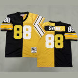 SWANN #88 Men's Pittsburgh Steelers Retro NFL Jersey 钢人