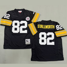 STALLWORTH #82 Men's Pittsburgh Steelers Retro NFL Jersey 钢人
