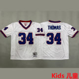 THOMAS #34 Buffalo Bills Retro Kids NFL Jersey 布法罗比尔