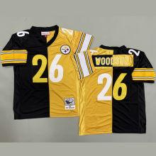 WOODSON #26 Men's Pittsburgh Steelers Retro NFL Jersey 钢人