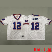 KELLY #12 Buffalo Bills Retro Kids NFL Jersey 布法罗比尔